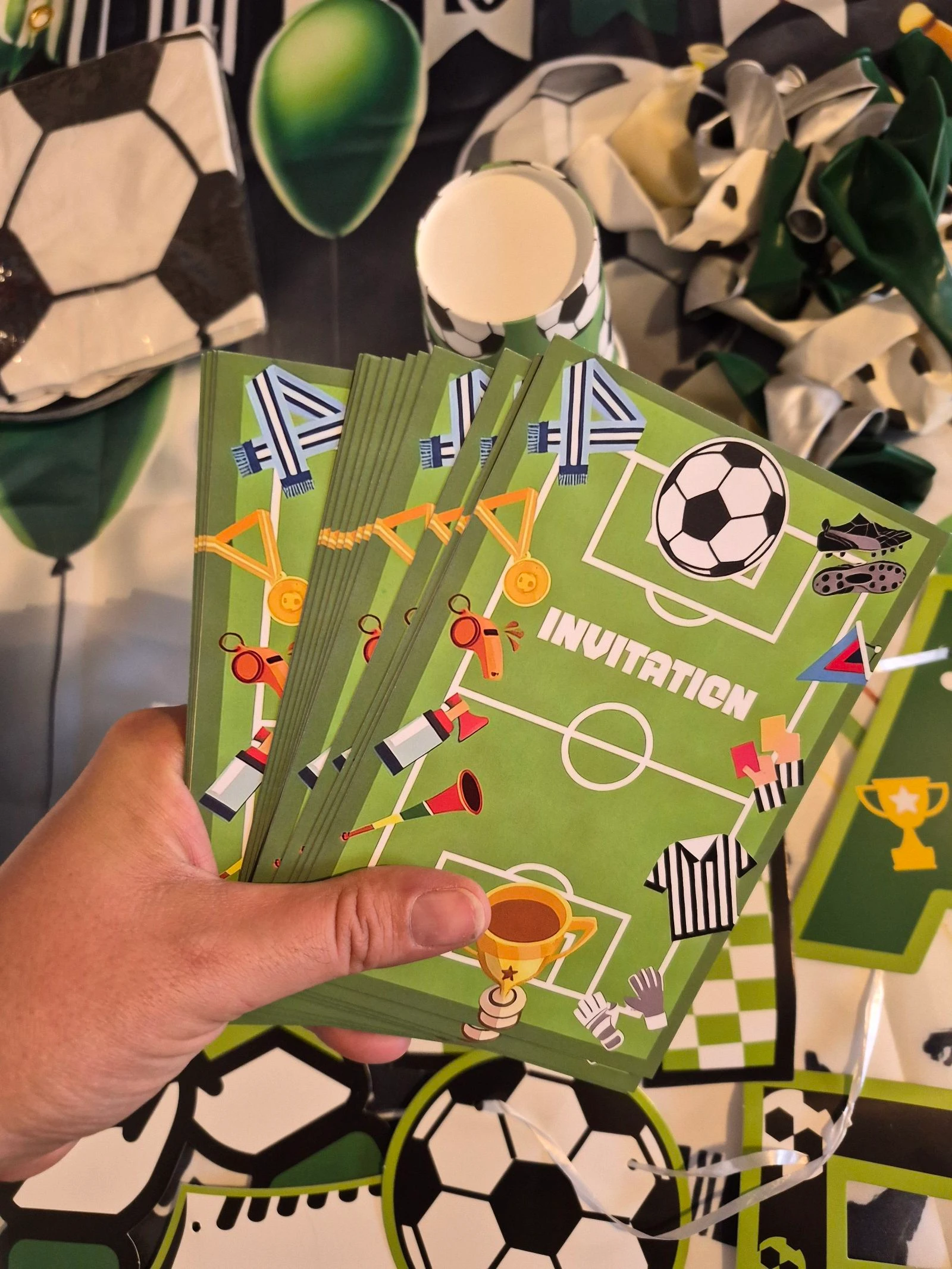 10th Birthday Football Decoration Lot – photo 6
